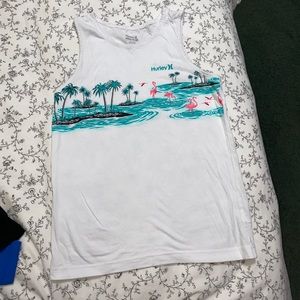 White Hurley tank